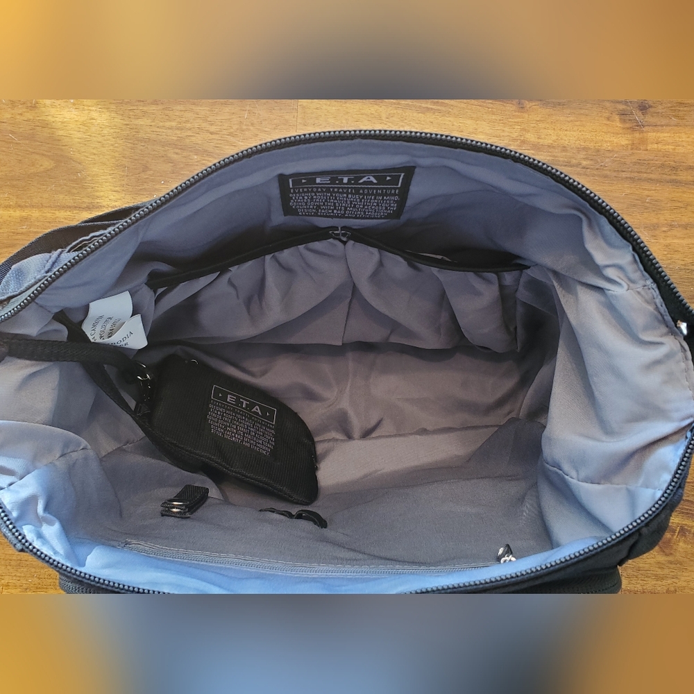 ETA Black Travel Bag - Crossbody - Unisex - Picture 4 of 15